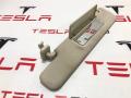 1002479-00-D, 1002480-01-B, 1050619-00-A Козырек солнцезащитный левый Tesla Model S 2013г. - фото №2