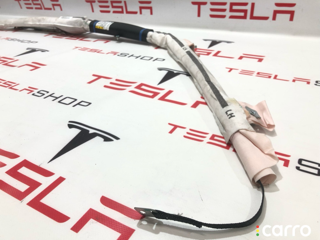 1005261-00-D Подушка безопасности боковая (шторка) левая Tesla Model S 2013г. - фото №2