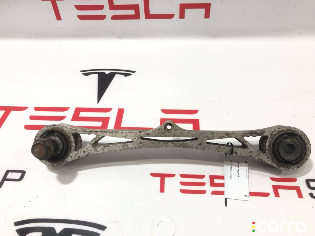 1021418-00-B, 6006719-00-B Рычаг задний Tesla Model S 2013г. - фото №3