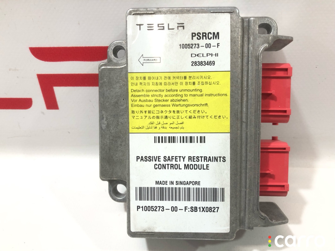 1005273-00-F Блок AirBag Tesla Model S 2013г. - фото №4