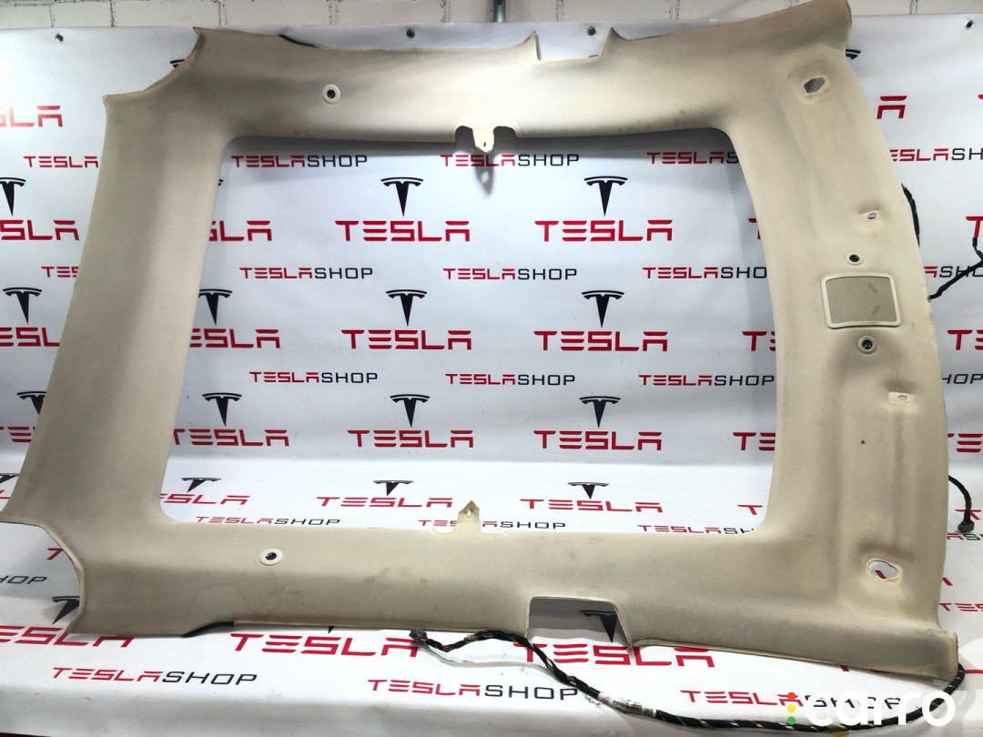 1002472-00-G, 1045932-S0-B, 1004556-00-F Обшивка потолка Tesla Model S 2013г. - фото №2
