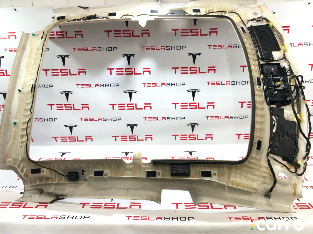 1002472-00-G, 1045932-S0-B, 1004556-00-F Обшивка потолка Tesla Model S 2013г. - фото №3