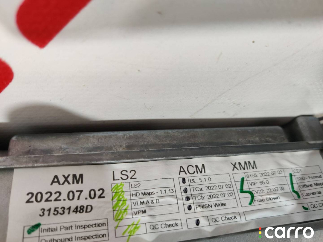 C400001493-L, CA00001493-K, CD00001493-K, PT00001493 компьютер бортовой Rivian R1T 2022г. - фото №4