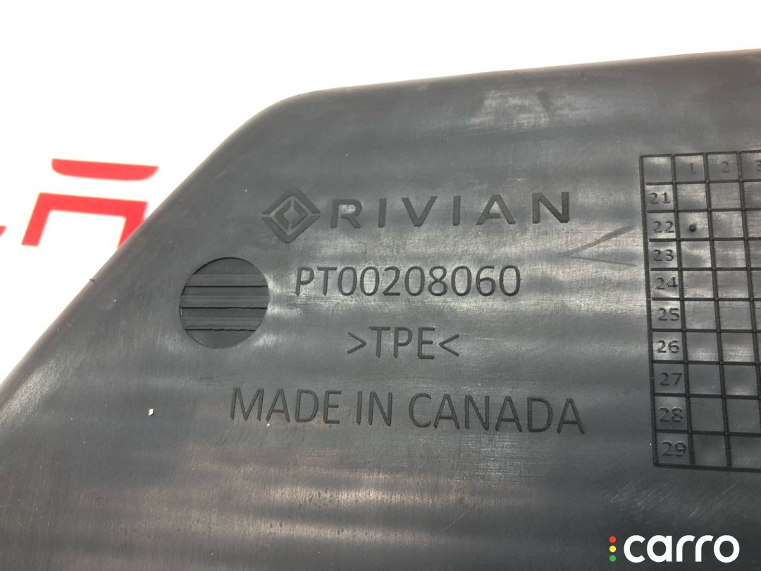 PT00208059A, PT00208060 Ковер багажника Rivian R1T 2022г. - фото №4