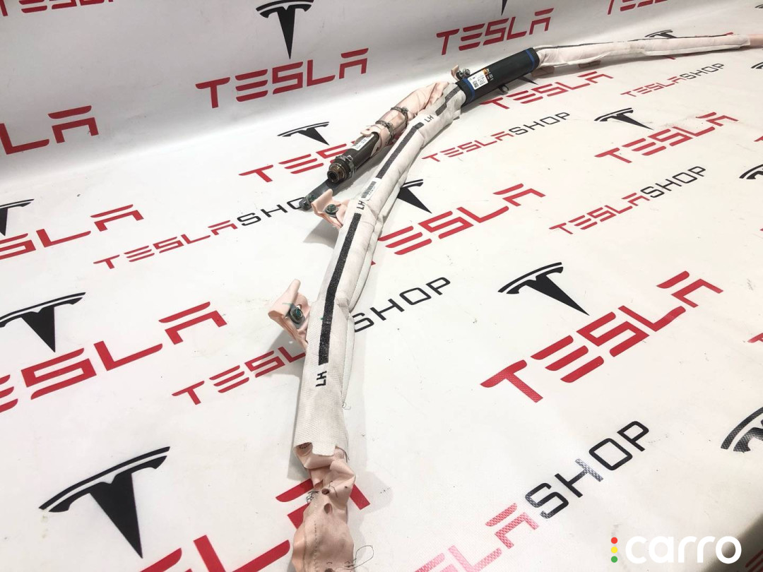 1005261-00-D Подушка безопасности боковая (шторка) левая Tesla Model S - фото №1
