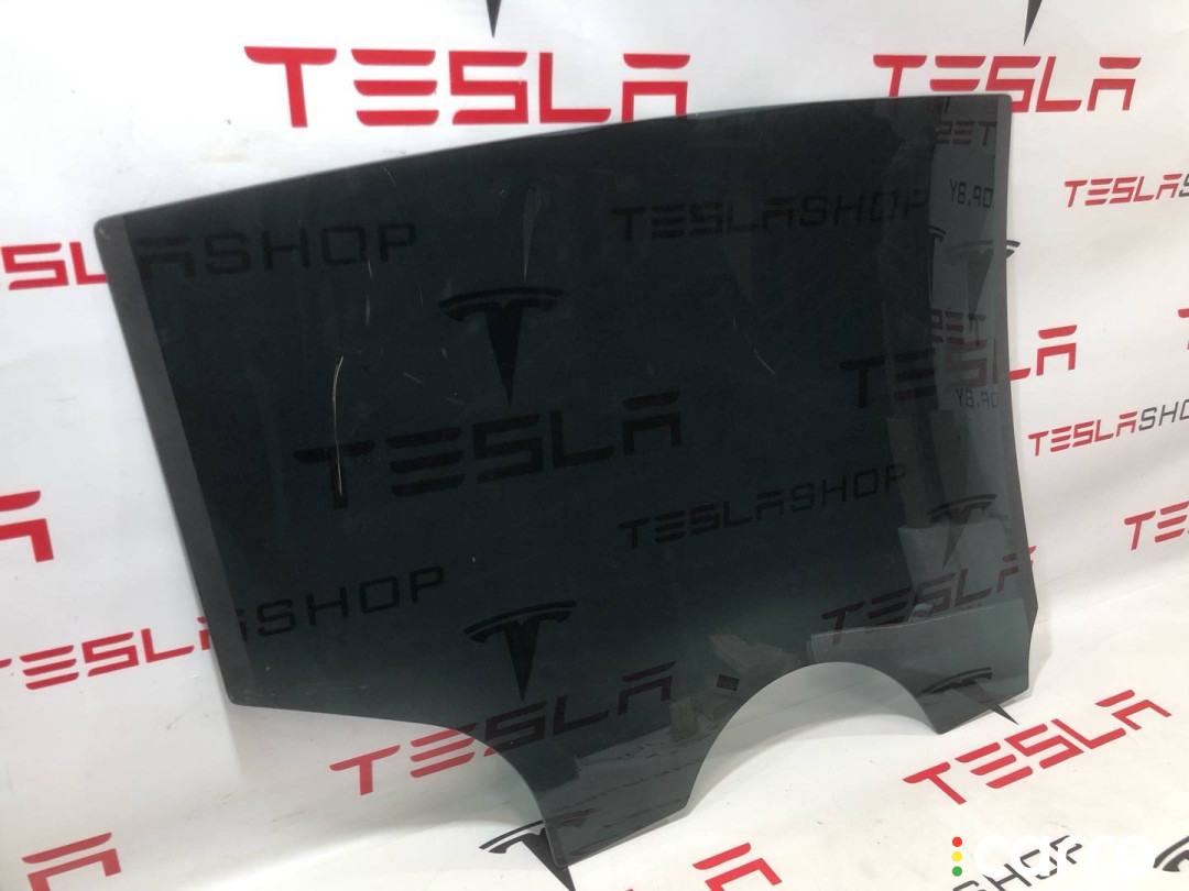 1052717-00-D стекло двери задней левой Tesla Model X 2019г. - фото №1
