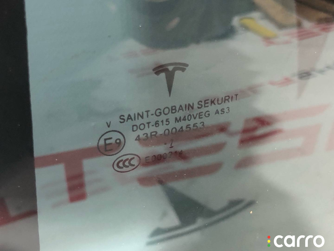 1052717-00-D стекло двери задней левой Tesla Model X 2019г. - фото №4