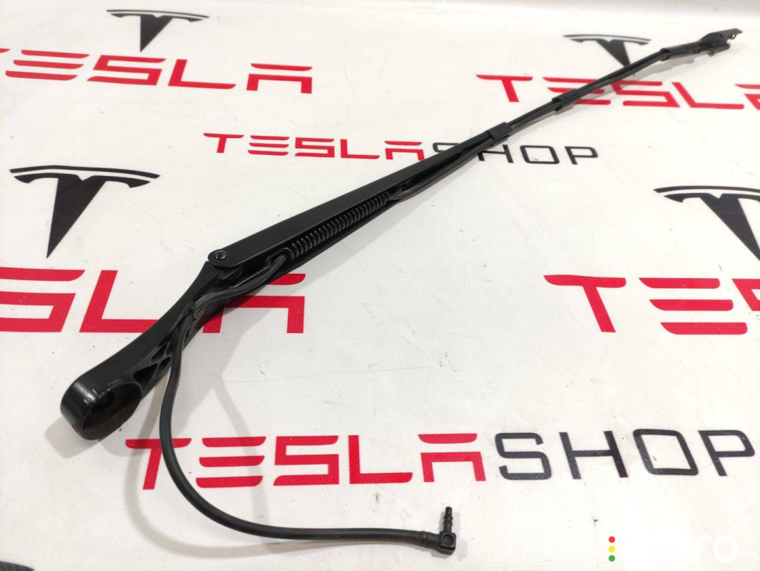 1046669-00-B щеткодержатель (поводок стеклоочистителя, дворник) левый Tesla Model X 2018г. - фото №1