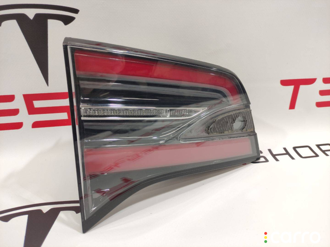 1034336-00-A фонарь крышки багажника левый Tesla Model X 2018г. - фото №1