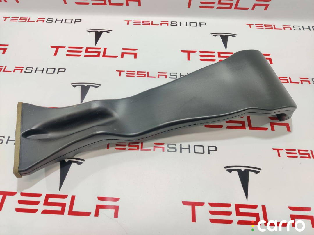 1053877-00-B воздуховод (дефлектор) радиатора нижний Tesla Model X 2018г. - фото №3