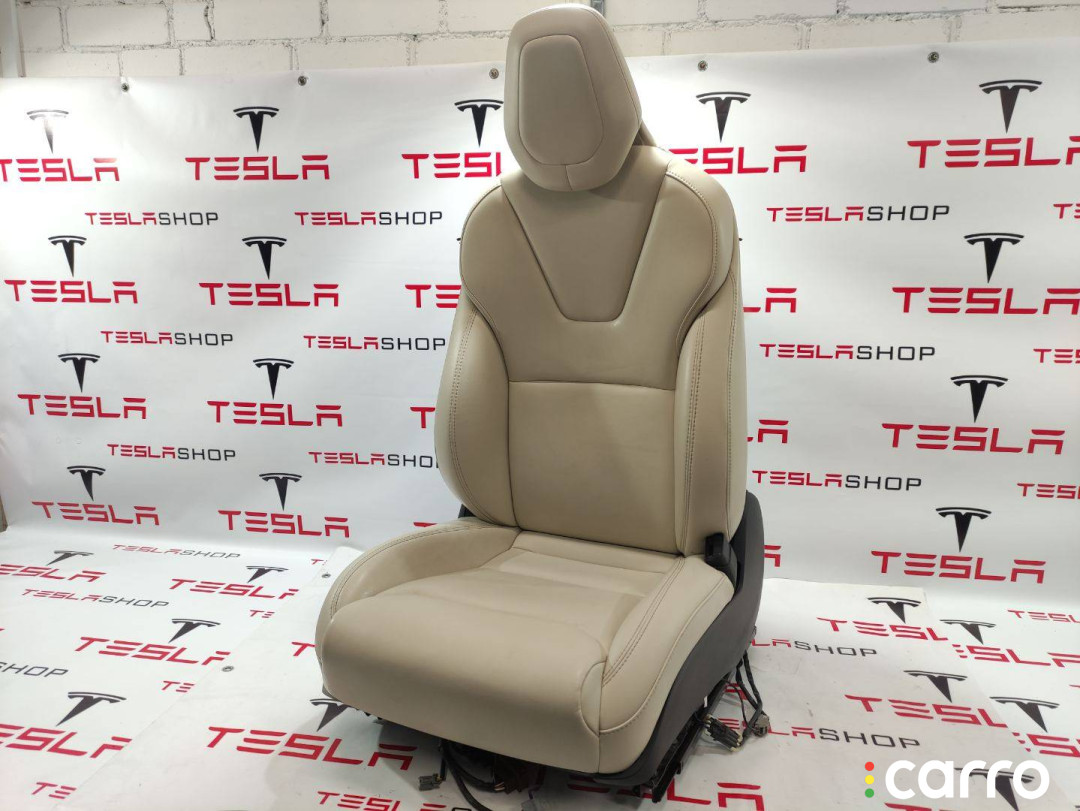 2486405-01-D, 4876524-92-A Сиденье переднее правое Tesla Model X 2018г. - фото №1