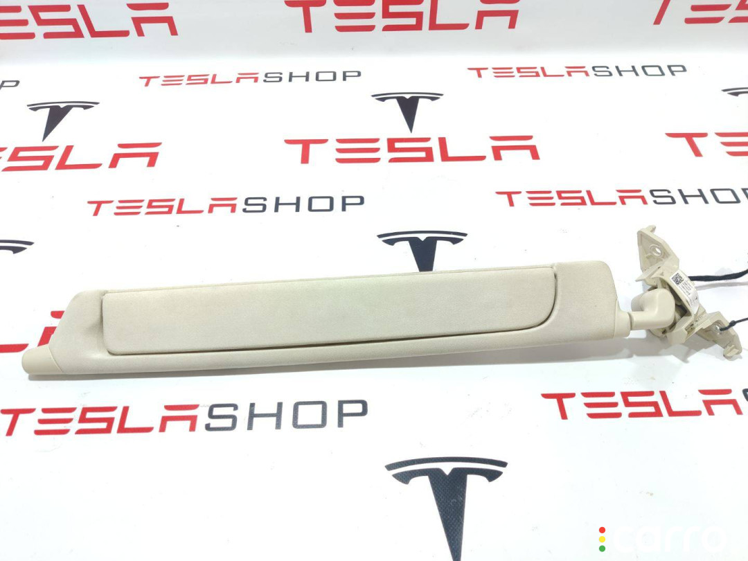 1108417-03-B Козырек солнцезащитный левый Tesla Model X 2018г. - фото №1