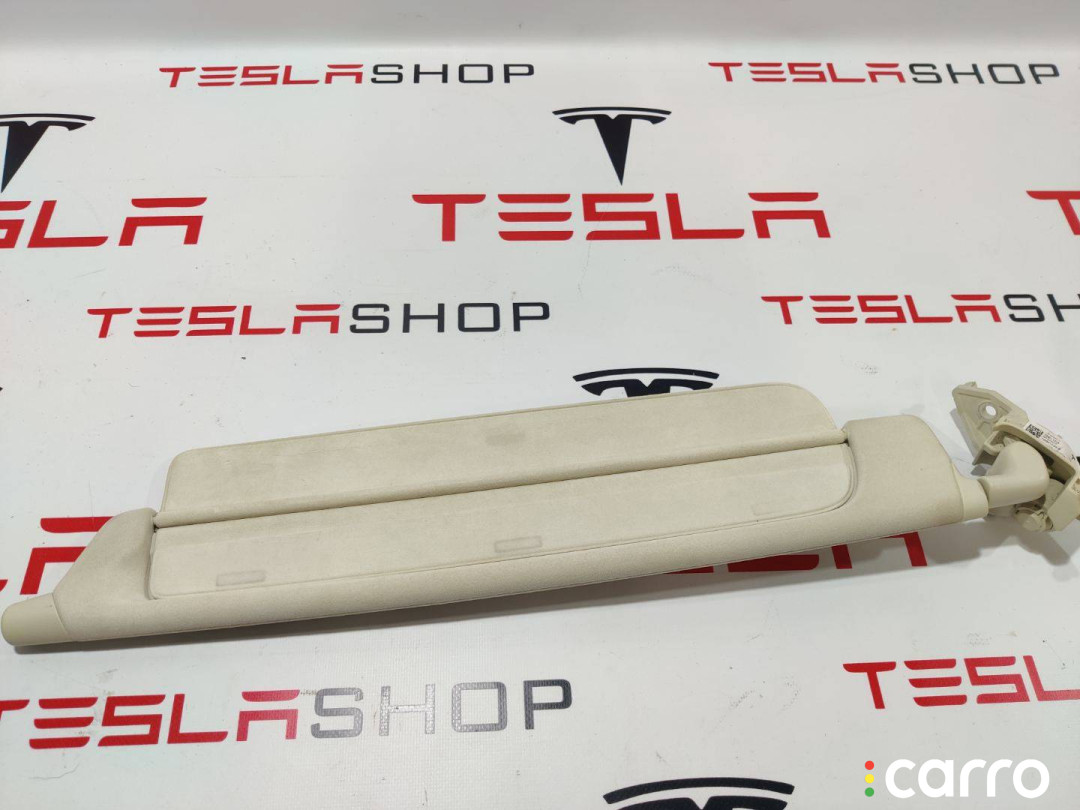1108417-03-B Козырек солнцезащитный левый Tesla Model X 2018г. - фото №3