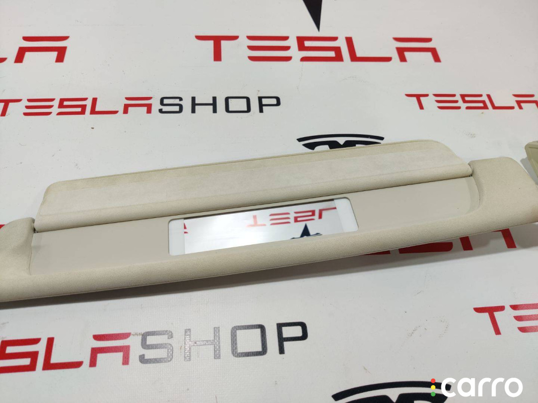1108417-03-B Козырек солнцезащитный левый Tesla Model X 2018г. - фото №4