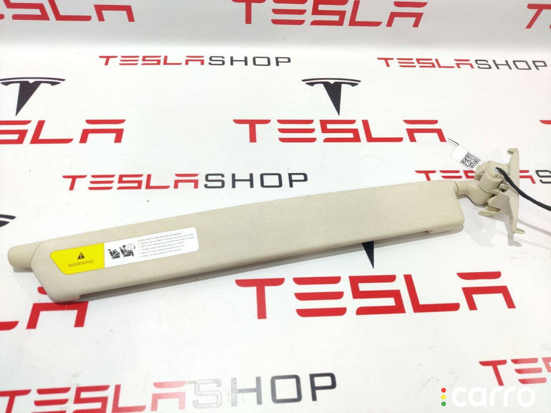 1108417-03-B Козырек солнцезащитный левый Tesla Model X 2018г. - фото №5