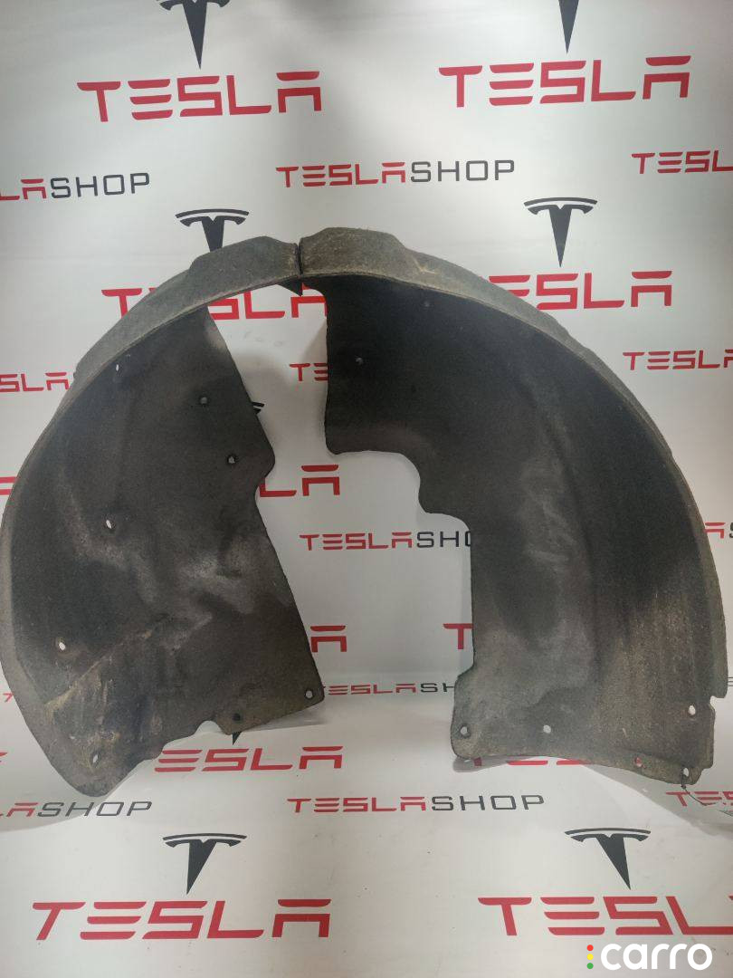 1034248-00-H Защита арок (подкрылок) задний правый Tesla Model X 2018г. - фото №1