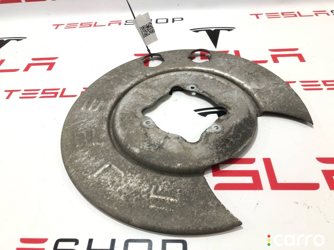 1072161-00-A Кожух тормозного диска Tesla Model X 2018г. - фото №2