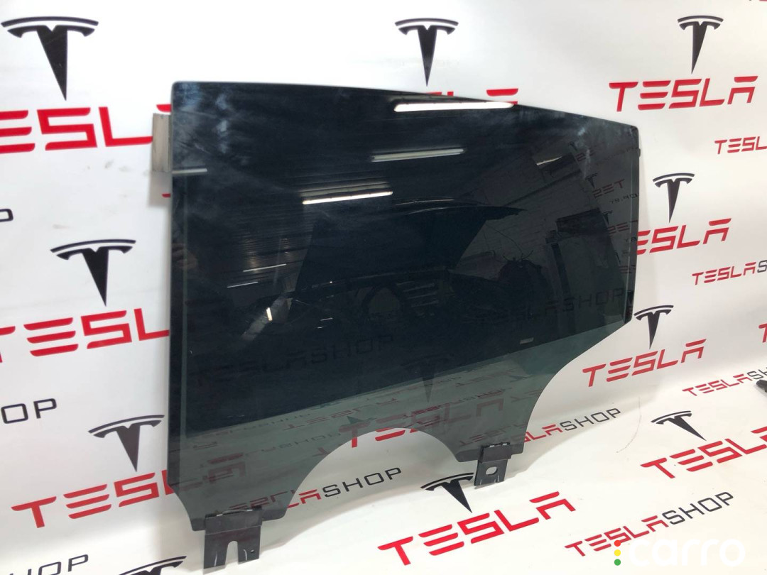 1052717-00-D стекло двери задней левой Tesla Model X 2018г. - фото №3