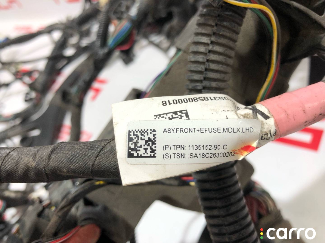 2036885-00-A, 3072447-02-C, 1135152-60-A, 2135152-81-C разъем (фишка) проводки Tesla Model X 2018г. - фото №6