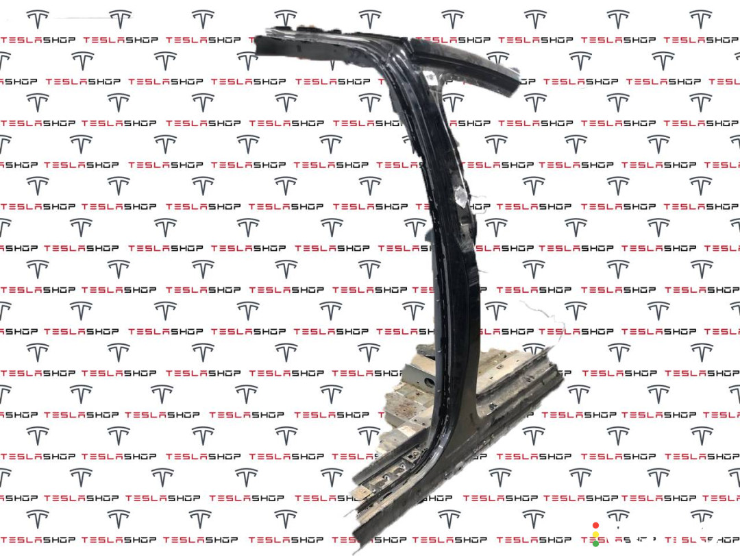 1069458-S0-C стойка кузова центральная правая Tesla Model X 2018г. - фото №1