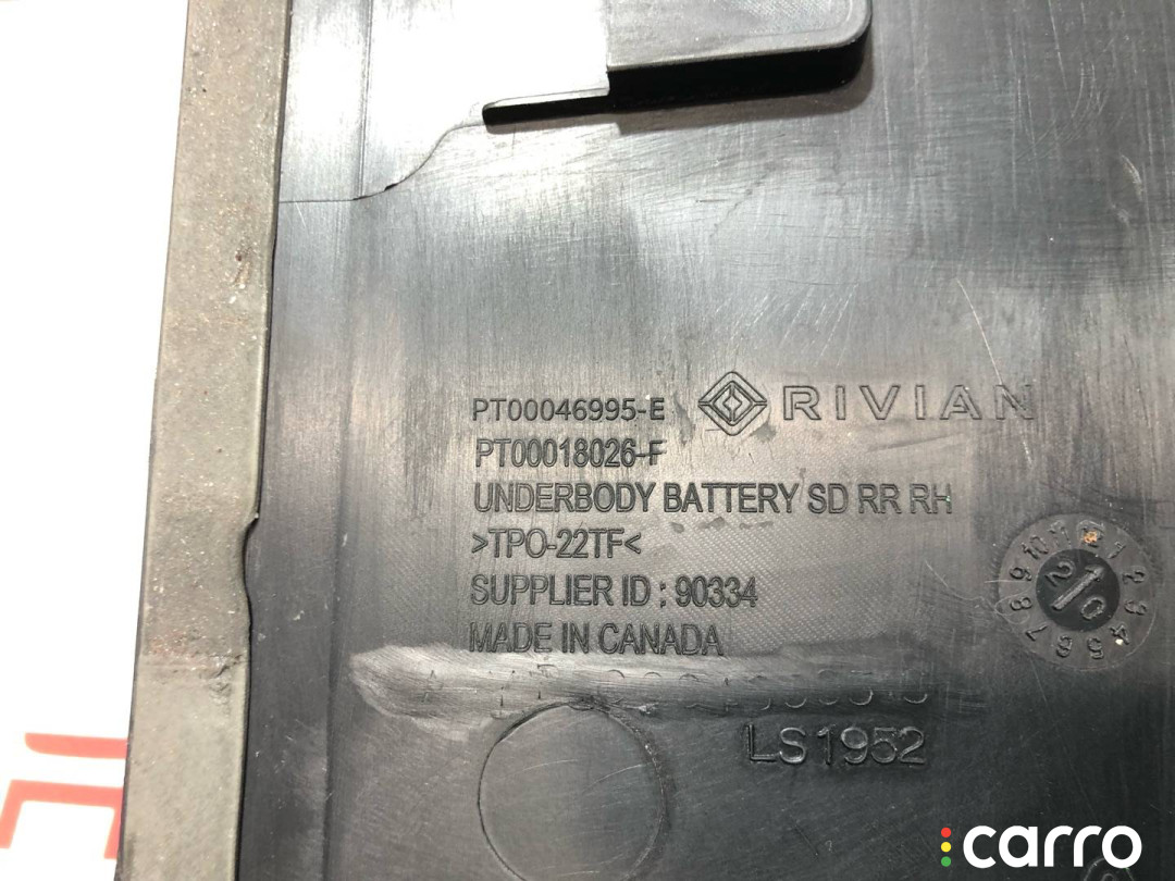 90334, PT00018026-F, PT00046995-E защита днища Rivian R1T 2022г. - фото №5