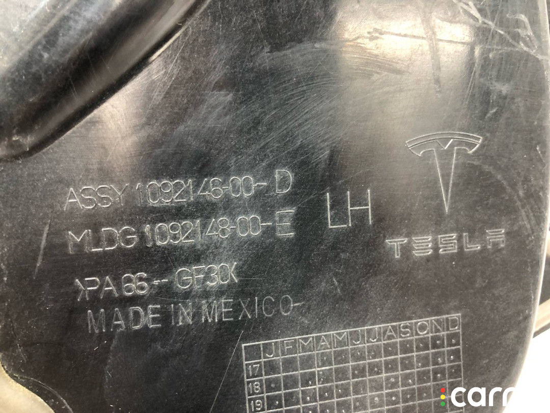 1092148-00-E Накладка двери внутренняя передняя левая Tesla Model 3 2019г. - фото №4