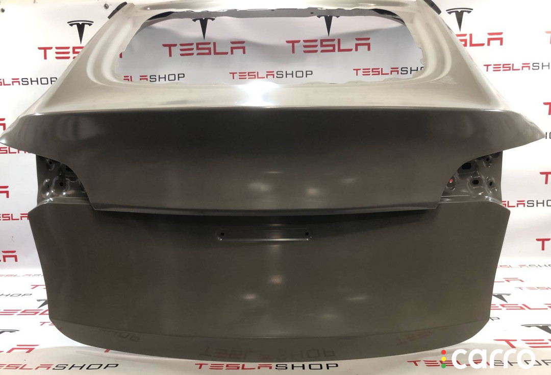 1493410-08-A, 1509126-00-F Крышка багажника Tesla Model Y 2022г. - фото №3