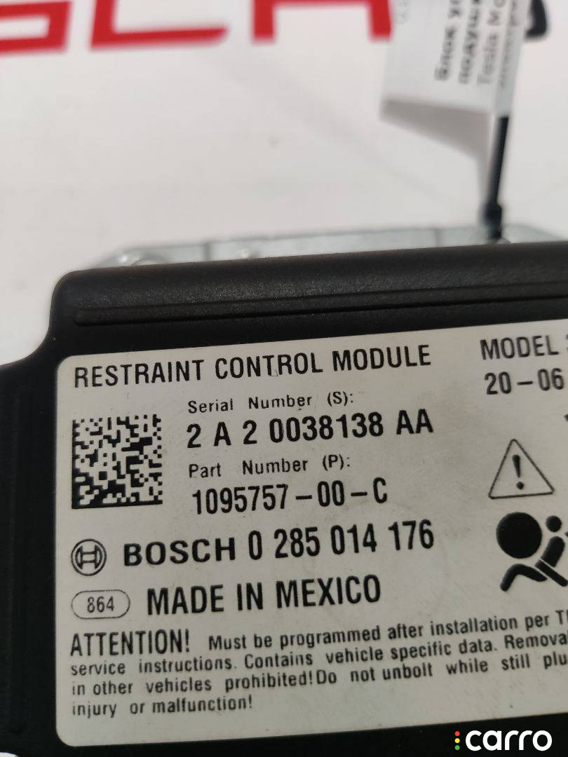 1095757-00-C Блок AirBag Tesla Model 3 2019г. - фото №2
