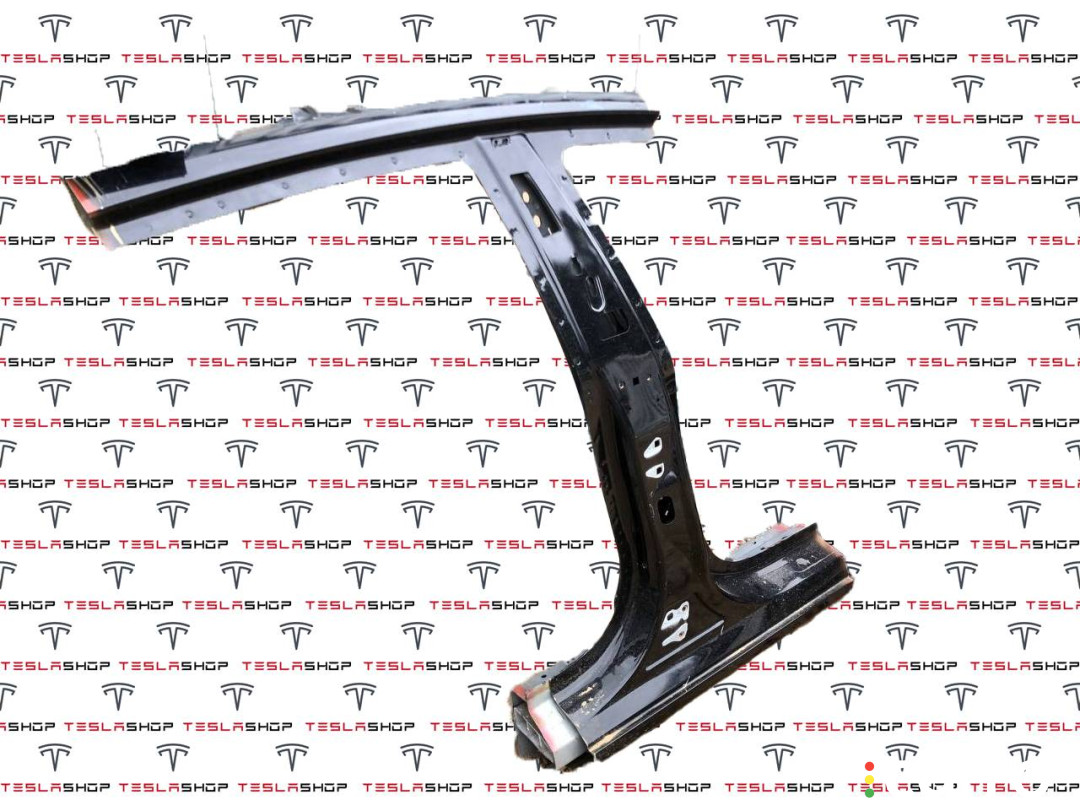 1080020-S0-B стойка кузова центральная правая Tesla Model 3 2020г. - фото №1