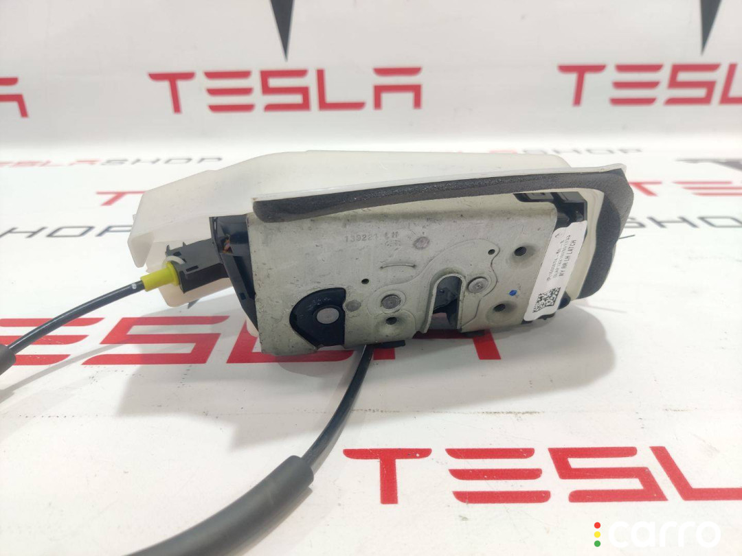 1068970-00-L, 1500674-00-A замок двери задней левой Tesla Model 3 2019г. - фото №2