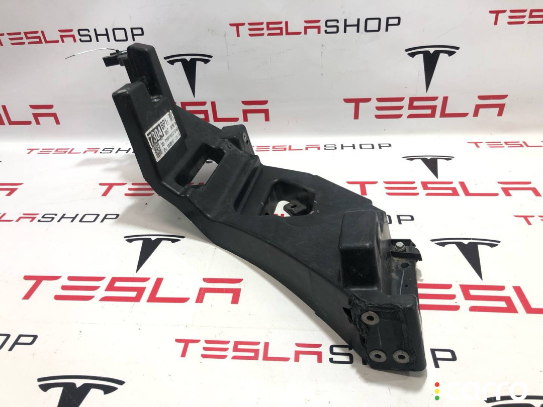 1043357-00-F крепление фары (кронштейн фары) левой Tesla Model X 2019г. - фото №4