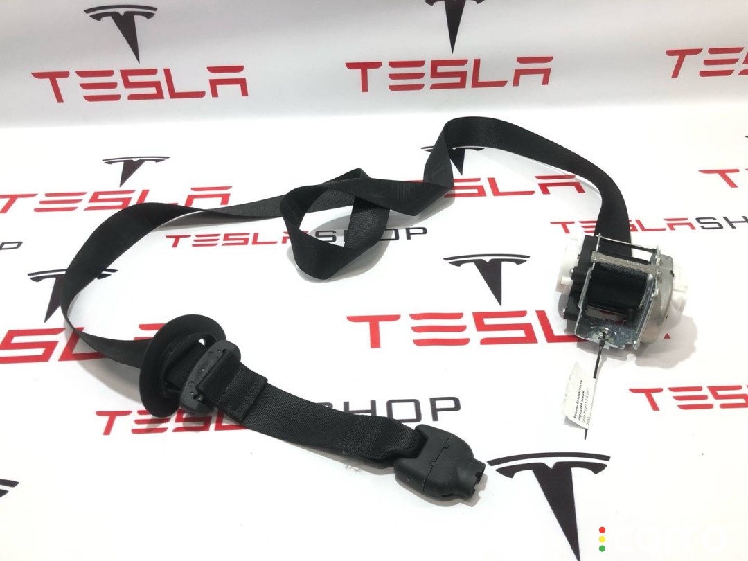 1556500-00-B Ремень безопасности передний левый Tesla Model S 2-й рест 2021г. - фото №2