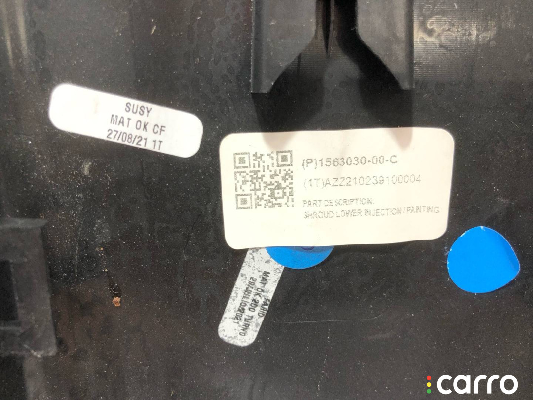 1563030-00-D кожух рулевой колонки Tesla Model S 2-й рест 2021г. - фото №3