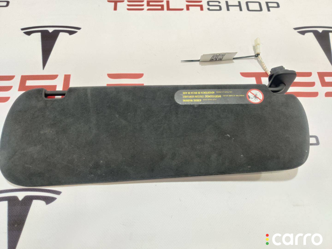1587796-04-B Козырек солнцезащитный левый Tesla Model S 2-й рест 2021г. - фото №3
