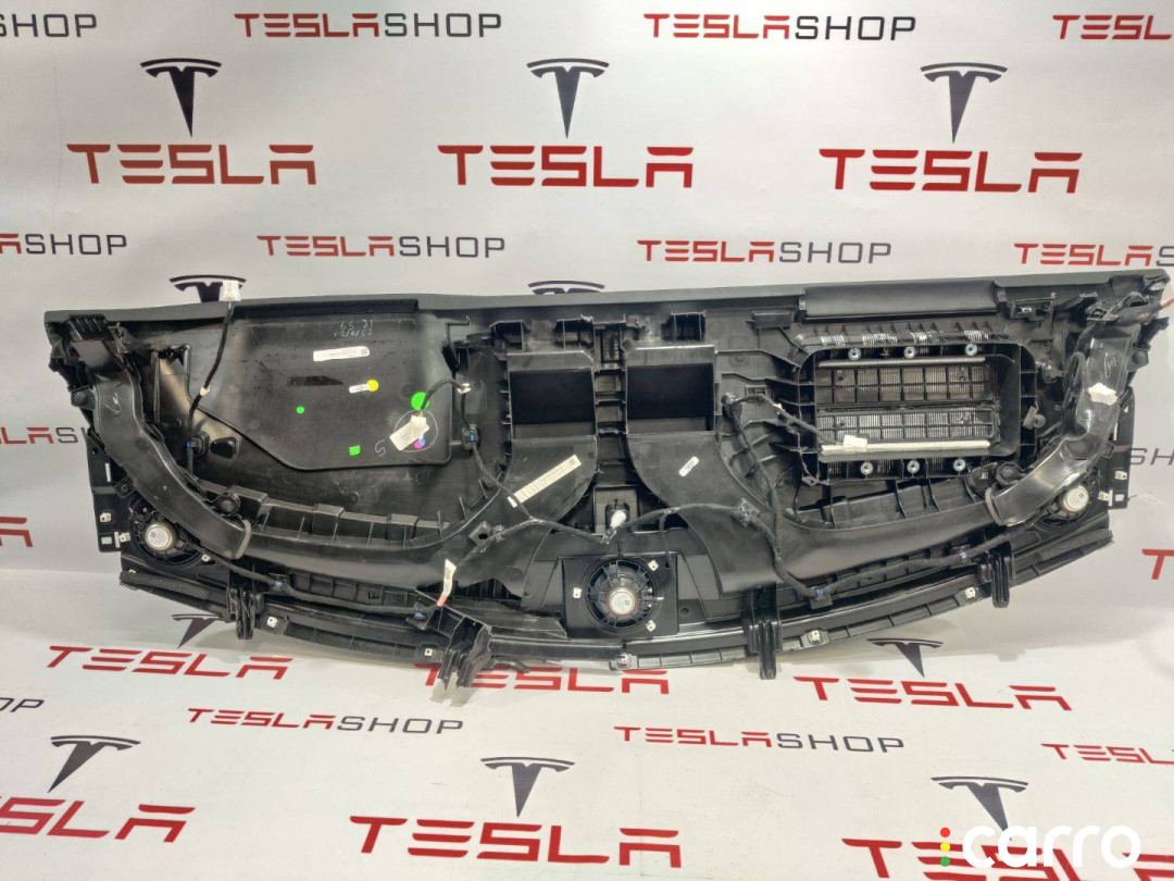 1562987-00-H, 1562992-00-B панель передняя салона (торпедо) Tesla Model S 2-й рест 2021г. - фото №6