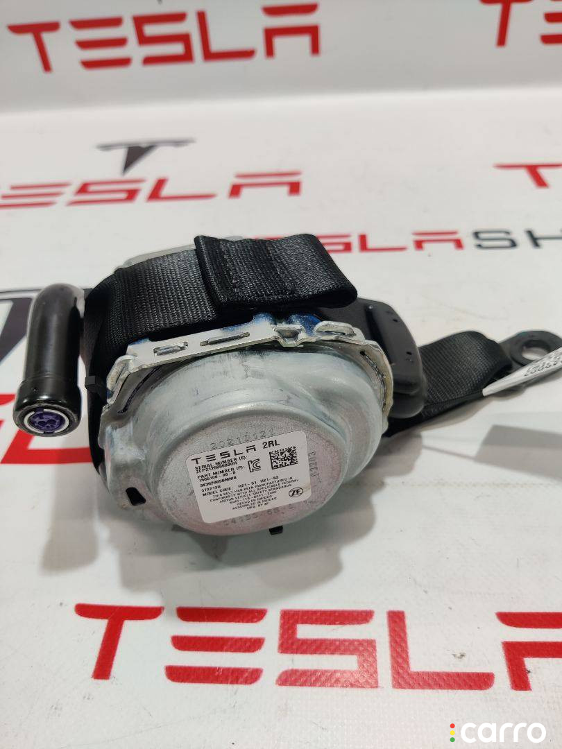 1565100-00-B Ремень безопасности задний Tesla Model S 2-й рест 2021г. - фото №1