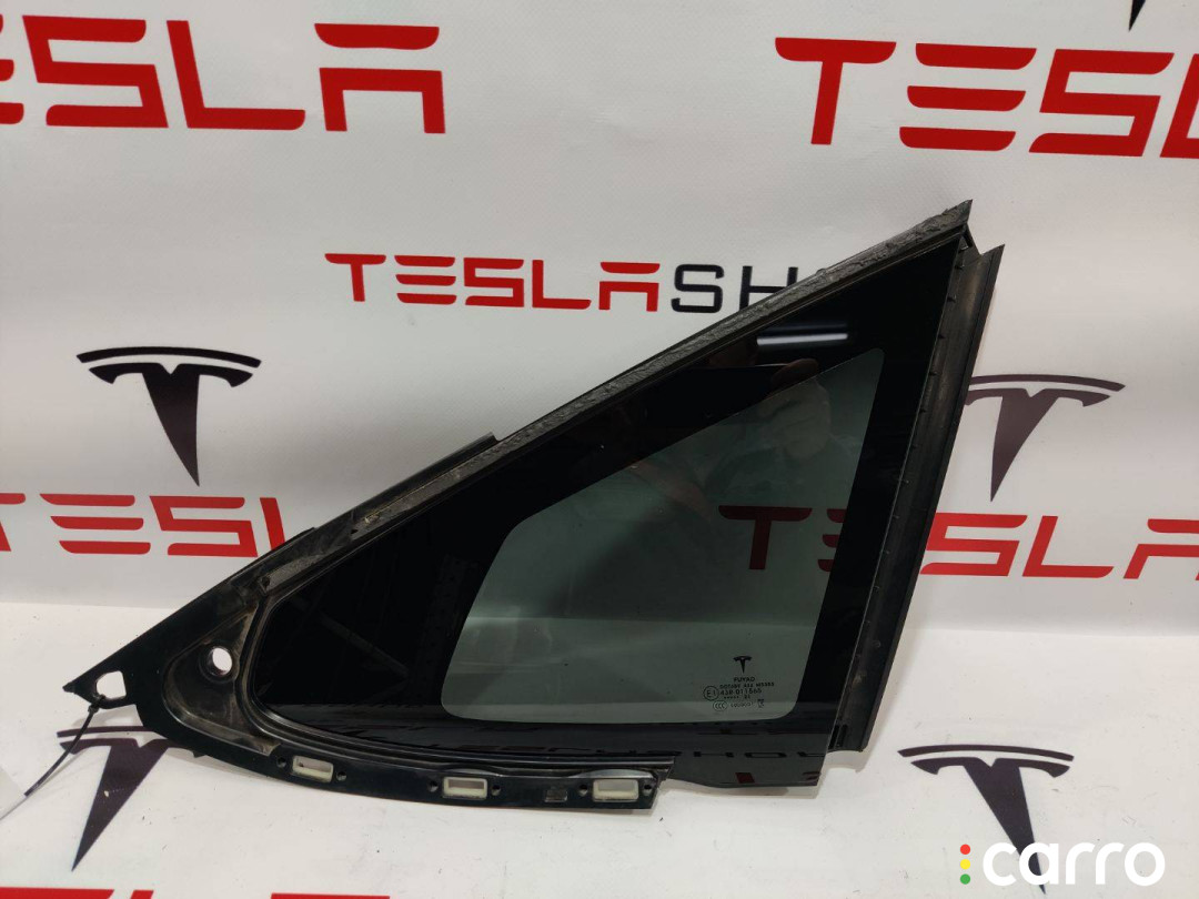 1600156-00-A Форточка в заднее крыло Tesla Model S 2-й рест 2021г. - фото №1