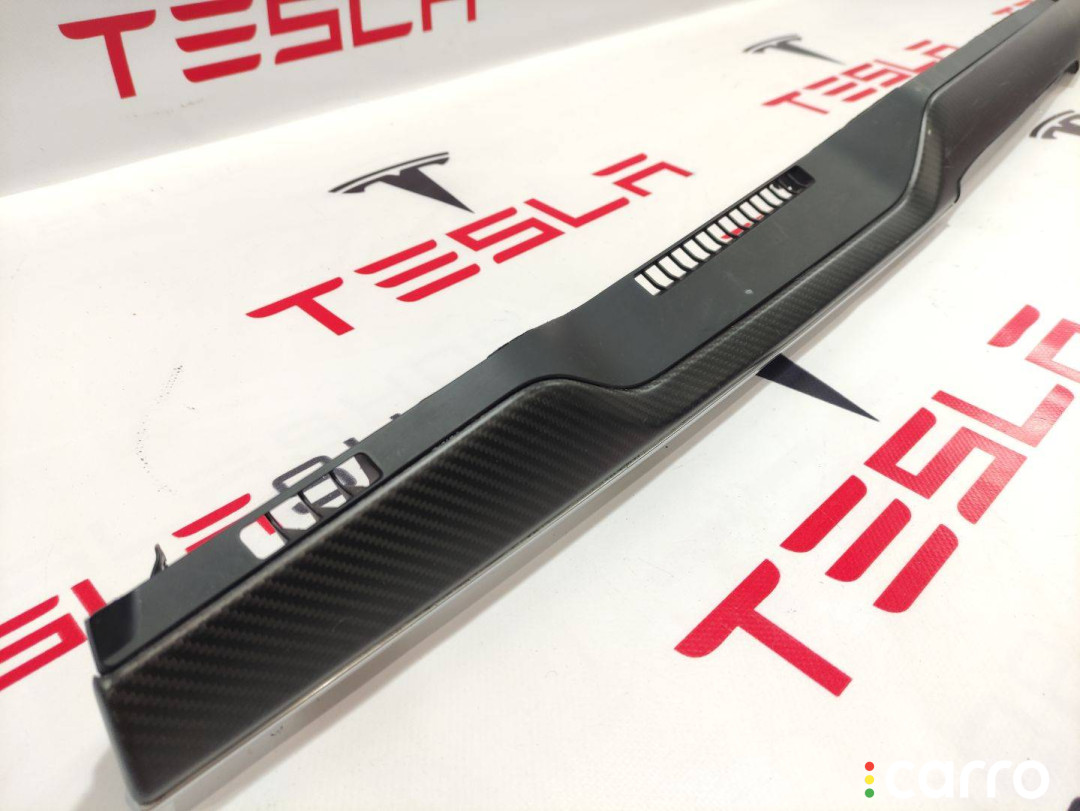 1562968-70-C панель передняя салона (торпедо) Tesla Model S 2-й рест 2021г. - фото №3