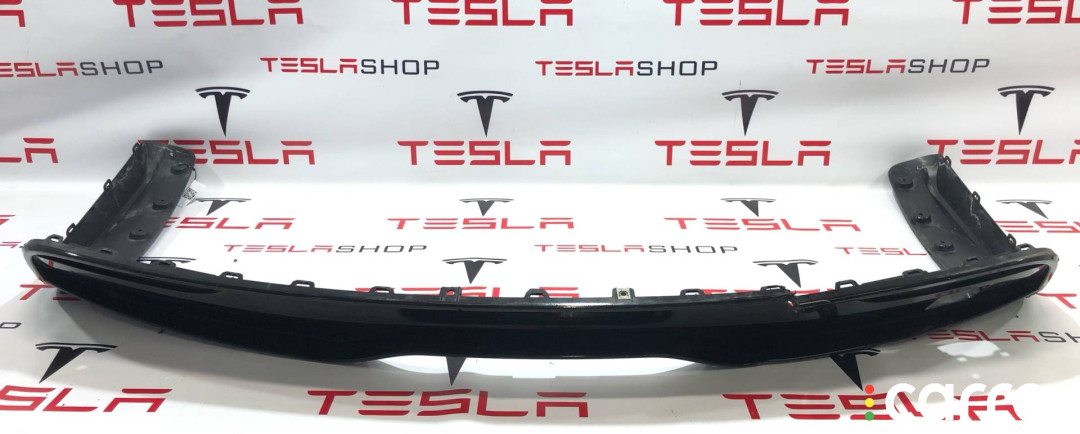 1565581-00-A, 1632940-22-A юбка бампера задняя Tesla Model S 2-й рест 2021г. - фото №1