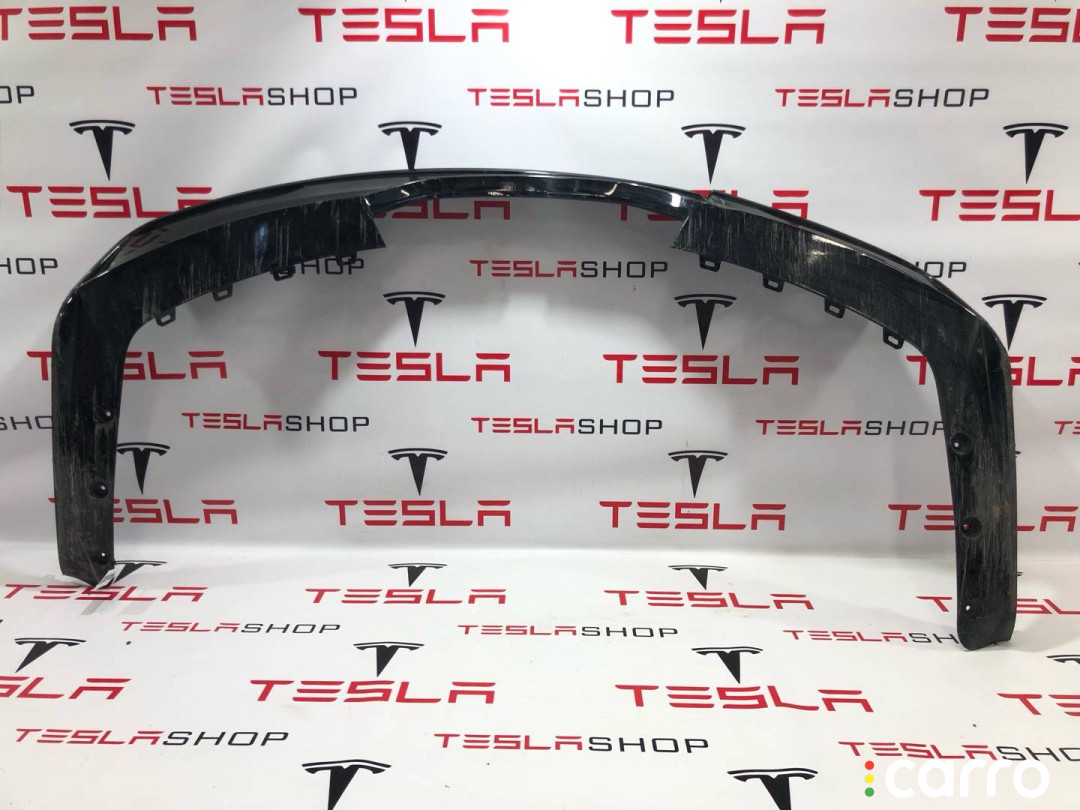 1565581-00-A, 1632940-22-A юбка бампера задняя Tesla Model S 2-й рест 2021г. - фото №2