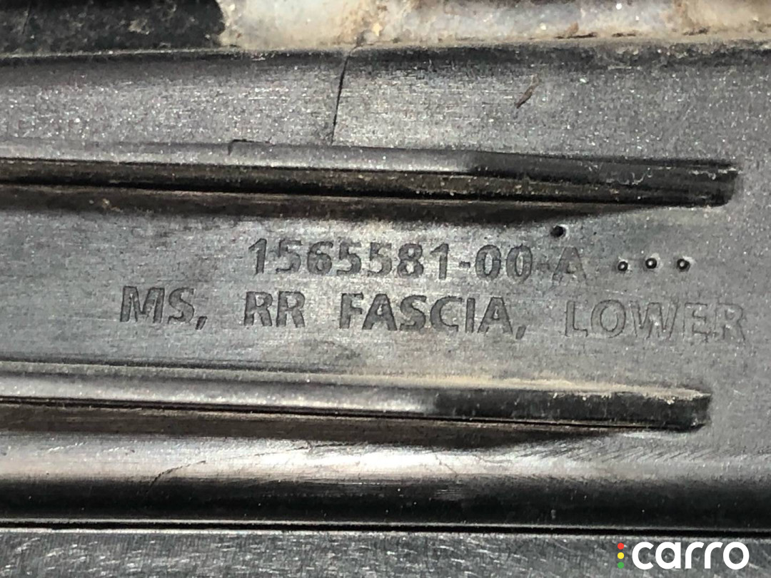 1565581-00-A, 1632940-22-A юбка бампера задняя Tesla Model S 2-й рест 2021г. - фото №5