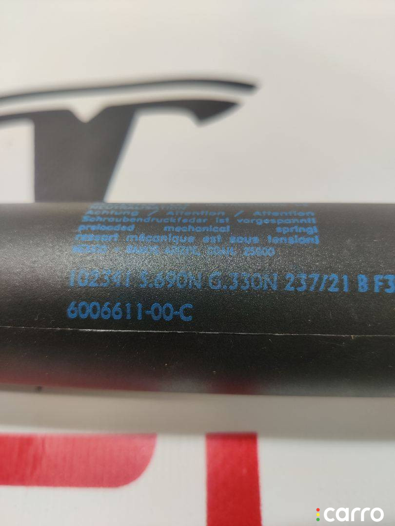 6006611-00-C Амортизатор крышки багажника (3-5 двери) левый Tesla Model S 2-й рест 2021г. - фото №2