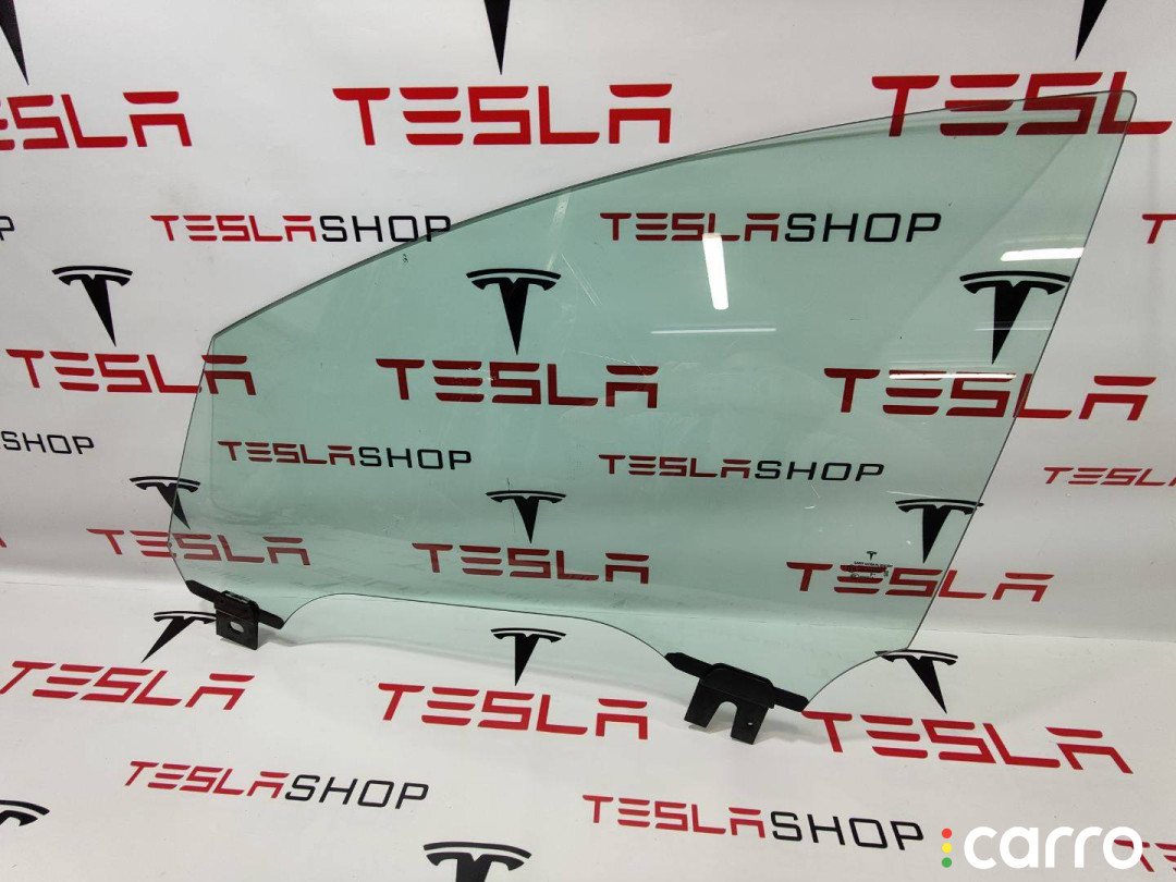 102882200J стекло двери передней левой Tesla Model X 2019г. - фото №2