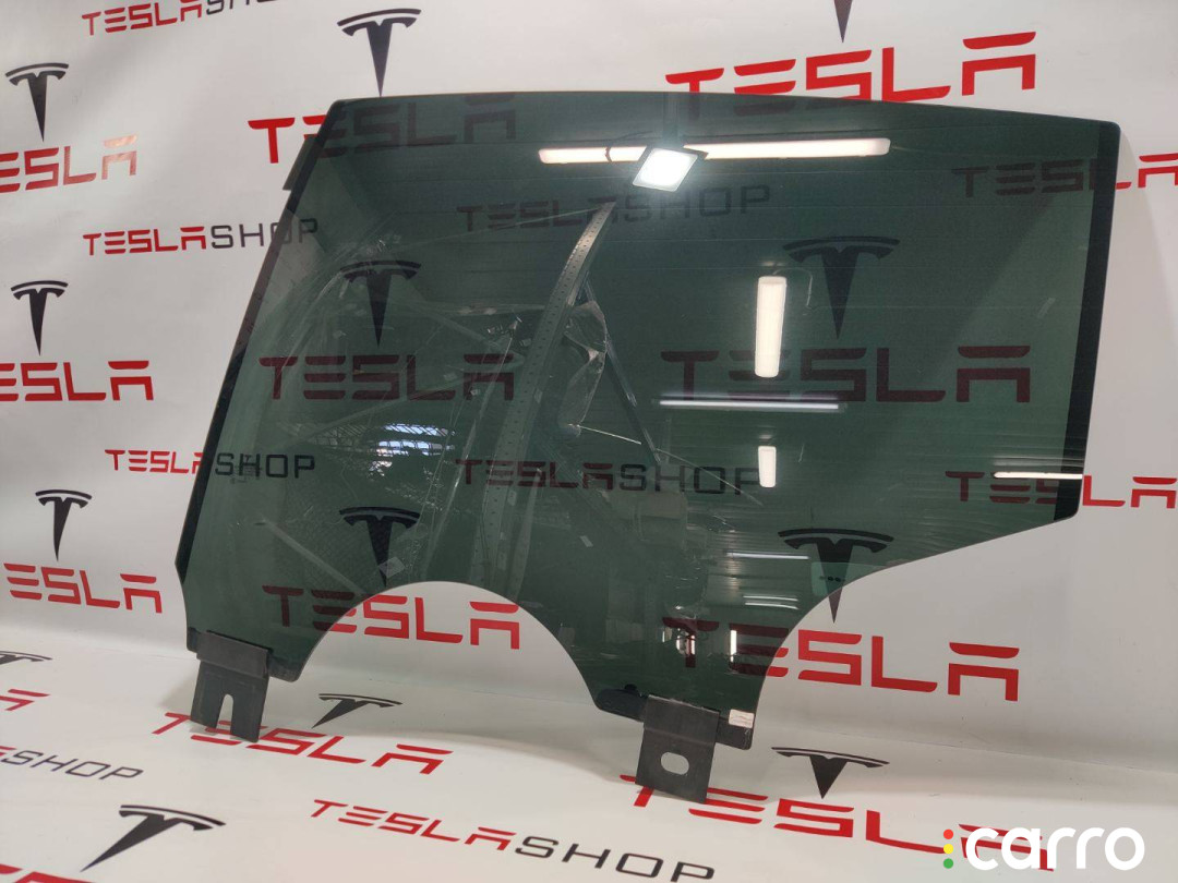 1052717-00-D стекло двери задней левой Tesla Model X 2019г. - фото №1