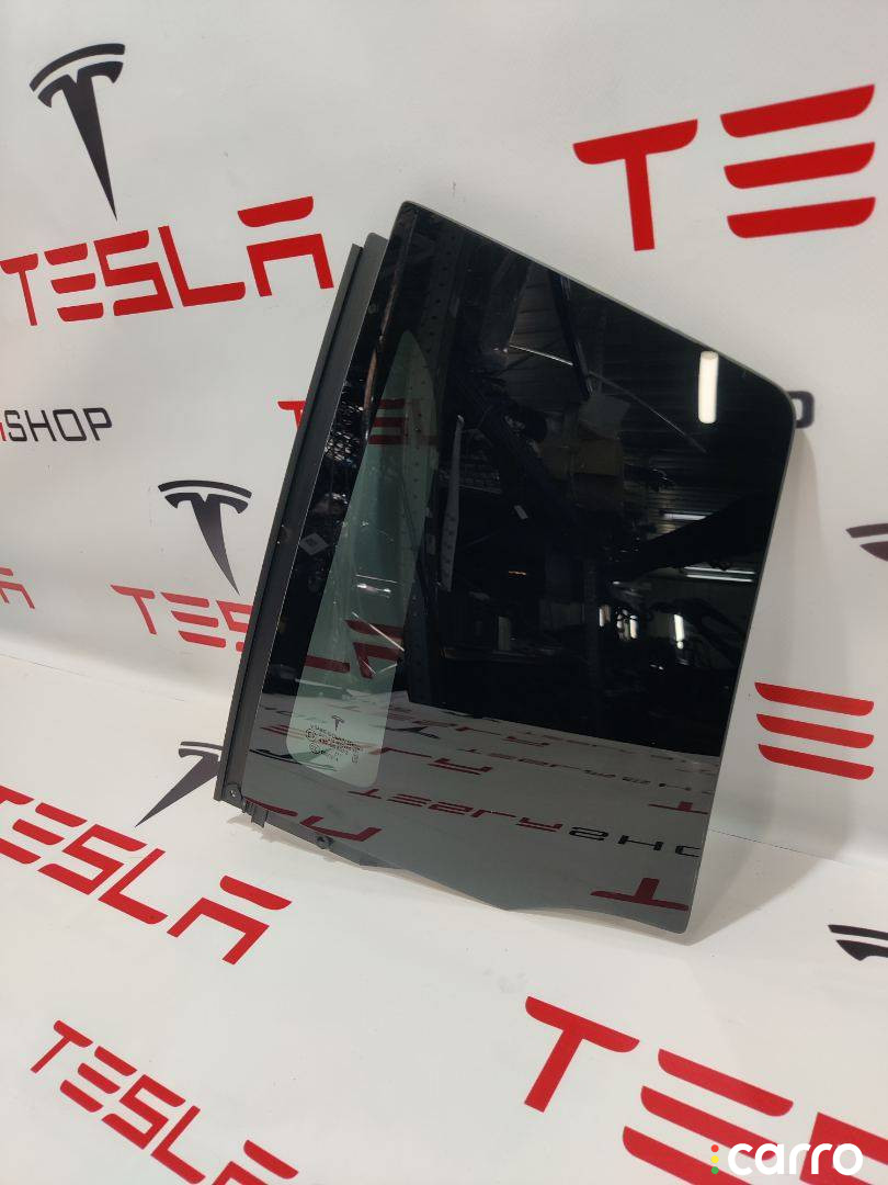 1055275-00-G Форточка задней левой Tesla Model X 2019г. - фото №1