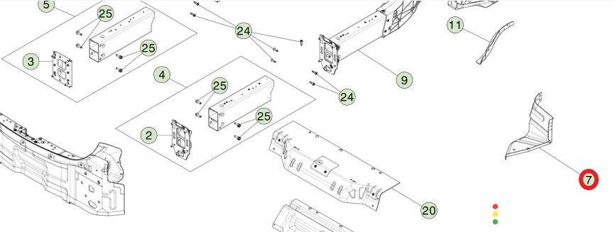 1617387-S0-A Часть кузова (вырезанный элемент) Tesla Model S 2-й рест 2021г. - фото №5