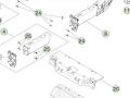 1617387-S0-A Часть кузова (вырезанный элемент) Tesla Model S 2-й рест 2021г. - фото №5