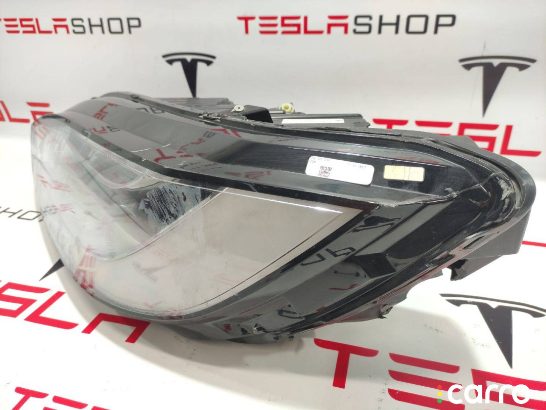 1034314-00-F Фара левая Tesla Model X 2019г. - фото №9