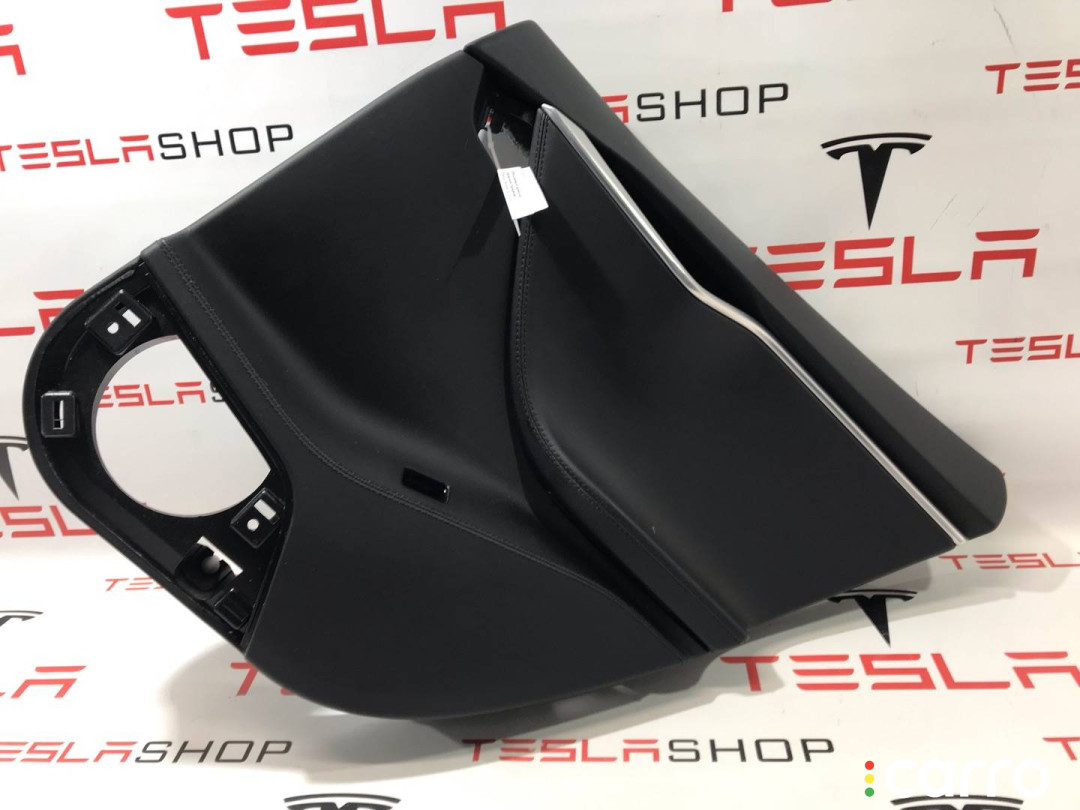 1008133-00-D, 1008105-00-I обшивка двери задней правой Tesla Model S 2015г. - фото №1