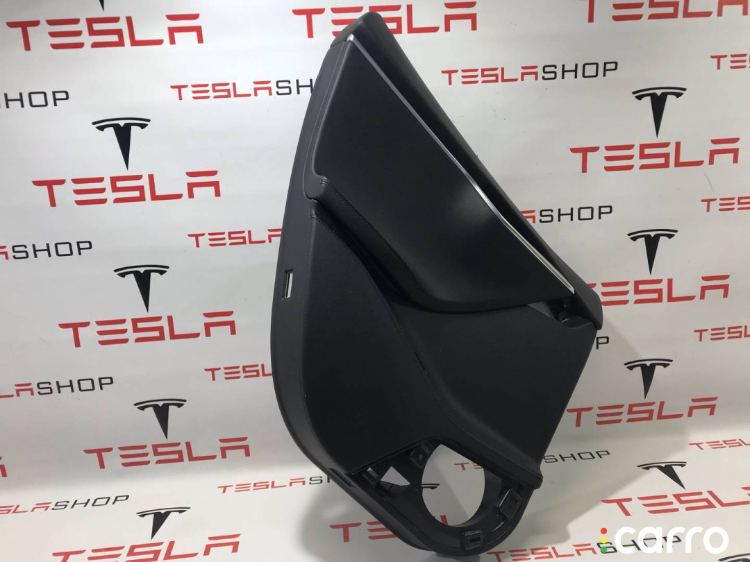 1008133-00-D, 6006133-00-K обшивка двери задней левой Tesla Model S 2015г. - фото №2